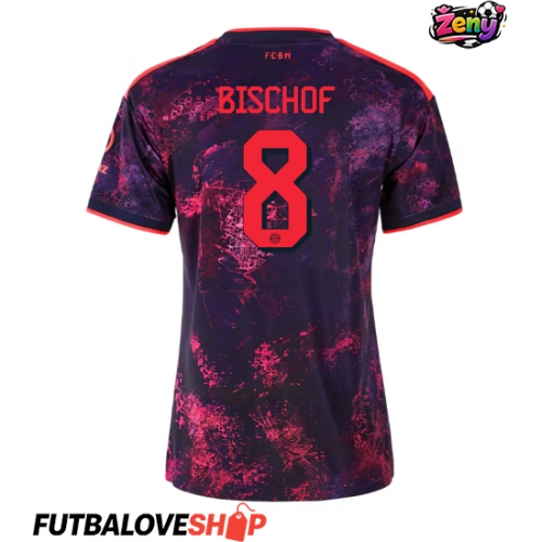 Dres Bayern Munich Tom Bischof #8 Tretina pre Ženy 2026-27 Krátky Rukáv